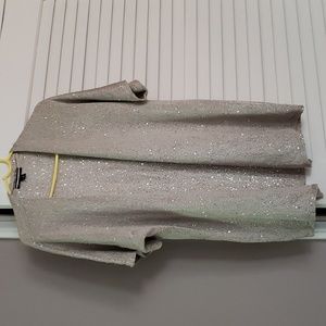 NWOT kimono/vest/ cardigan with sequins, M